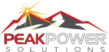 Go Solar with Peak Power Solutions Logo